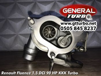 Renault Fluence 1.5 DCI 90 HP KKK Turbo